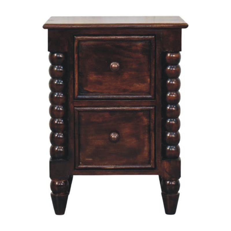 Solid Wood Spindle Duo Bedside, photo 3 of 10