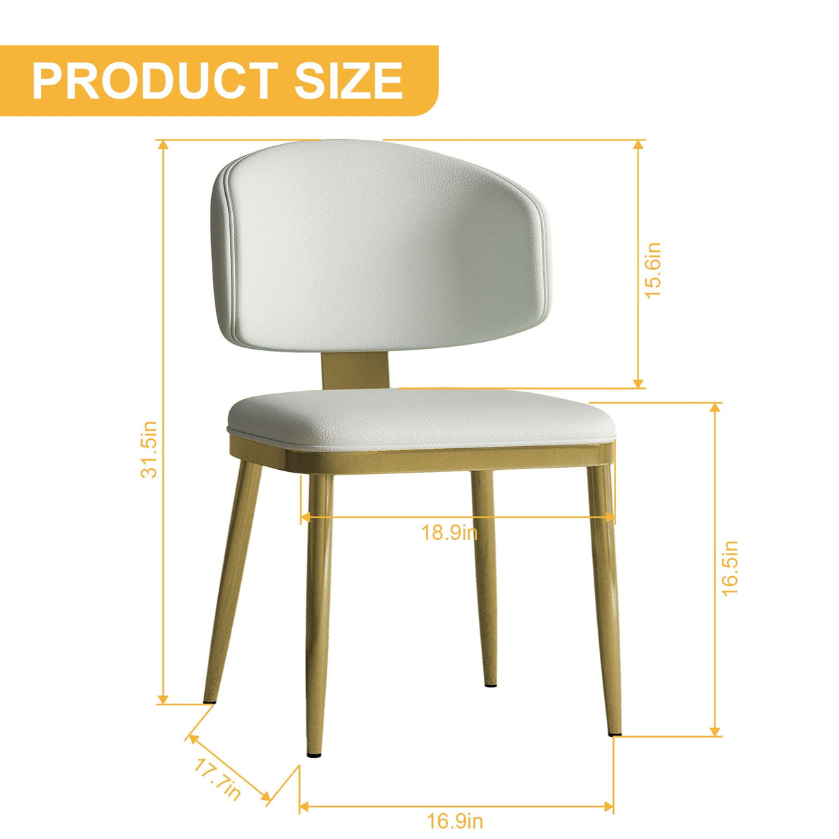 Modern Dining Chairs For Kitchen (Set of 2), photo 14 of 19
