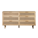 Modern 6 Drawer Storage Cabinet For Bedroom
