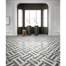 Elegant Waterjet Polished Marble Tile For Floor And Wall