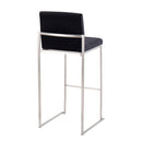 Fuji - Contemporary And Modern Elegance High Back Barstool by HouseOfZazla
