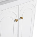 Modern Freestanding Bathroom Vanity With Soft Close Cabinet Doors by HouseOfZazla