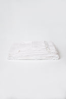 5-Piece White Bamboo Split Queen Hypoallergenic Sheet Set