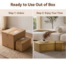 Modern Geometric Coffee Table Set of 2