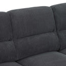 Vintage Inspired 3 Seat Sofa With Tufted Cushions by Unique Piece Furniture