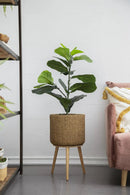 20x16x35" Artificial Fiddle-Leaf Fig Potted Plant by HouseOfZazla