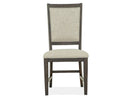 Westley Falls - Step Up Side Chair With Upholstered Seat & Back (Set of 2) - Dark Brown