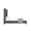 Promenade - Bed With Upholstered Headboard And Slats by HouseOfZazla