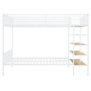 Bunk Bed With 5 Tier Shelves by Unique Piece Furniture