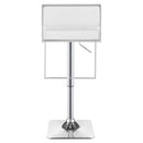 Alameda - Adjustable Bar Stool - White