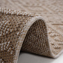 Guros - 6' X 9' Traditional Indoor / Outdoor Area Rug - Natural
