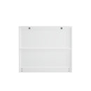 Toy Storage Organizer With Large Drawer And Low Bookshelf For Nursery & Playroom - White by HouseOfZazla