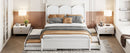 Platform Bed With With 2 Big Drawers And Trundle by HouseOfZazla