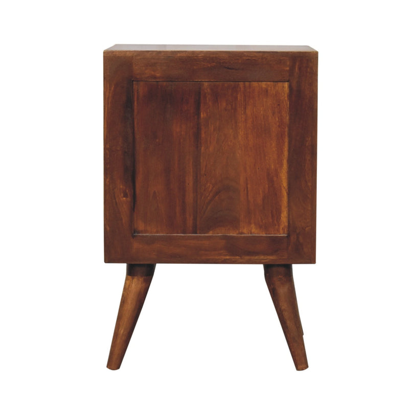Solid Wood Quad Nightstand, 2-Drawers, photo 10 of 10