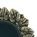 Plastic Charger Plate (Set of 8) - Blue / Gold by HouseOfZazla