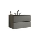 TIA 30" Wall Mount Space Grey Bathroom Vanity by HouseOfZazla