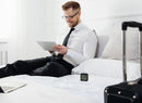Travel Alarm with radio-controlled Clock and Indoor Temperature Display by Explore Scientific