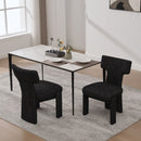 Armless Curved Back Accent Chairs by HouseOfZazla