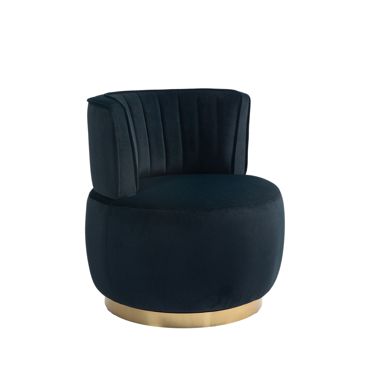 360 Degree Swivel Cuddle Barrel Accent Sofa Chair, photo 4 of 40