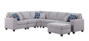Cooper - Sectional Sofa With Ottomans And Cupholder by Unique Piece Furniture