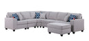 Cooper - Comfort Sectional Sofa With Ottomans And Cupholder by Unique Piece Furniture