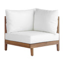 TOPMAX 8-Piece Acacia Wood Outdoor Patio Sofa Set by HouseOfZazla