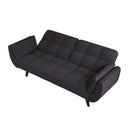 Sofa Soft Two Armrests Throw Pillow Pillow Comfortable Fit Apartment Bedroom Small Space by HouseOfZazla