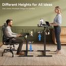 26"×19" Electric Standing Desk by HouseOfZazla