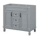 Bathroom Vanity Cabinet With 2 Soft Closing Doors And 2 Drawers by Unique Piece Furniture