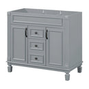 Bathroom Vanity Cabinet With 2 Soft Closing Doors And 2 Drawers by Unique Piece Furniture