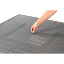 Aluminum 42-in Square Propane Fire Table with Beads, Covers and Lid