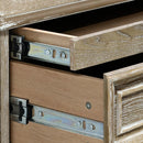 Farmhouse Nightstands with 4 Drawers and Pull-Out Shelf by HouseOfZazla