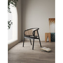 Versailles - Accent Armchair - Black / Natural by HouseOfZazla