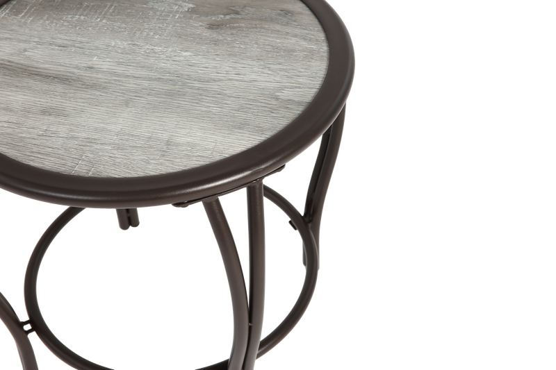 3 Pieces Patio Furniture Set Rocking Bistro Set Outdoor Rattan Conversation with Coffee Table for Garden Balcony Backyard Poolside