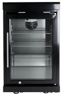 Black Single Door Fridge Cabinet Outdoor Kitchen Islands by HouseOfZazla