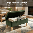 32 Inch Wide Olive Ottoman