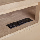 Entertainment Console With Storage - Sand