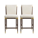Modern Armless Counter Stool - Set of 2