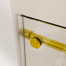 Frameless Single Sliding Soft Close Shower Doors, 5/16" Sgcc Tempered Glass by HouseOfZazla