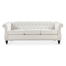 Rolled Arm Chesterfield 3 Seater Sofa by Unique Piece Furniture