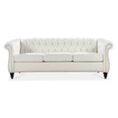 Rolled Arm Chesterfield 3 Seater Sofa by Unique Piece Furniture