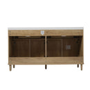 Bathroom Vanity With Double Sink, Large Storage Space by HouseOfZazla