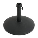 Ander Outdoor 35-pound Round Umbrella Base - Black by HouseOfZazla
