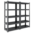 Industrial Heavy Duty Metal Garage Shelving Unit, Adjustable Storage Rack by HouseOfZazla