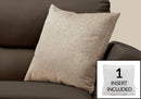 Square Pillows, Insert Included, Decorative Throw, Hypoallergenic