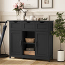 Storage Cabinets, Wooden Floor Cabinet, With Drawers And Shelves Storage Cabinets, Accent Cabinet For Living Room, Bedroom, Bathroom Furniture Home Decor by HouseOfZazla