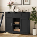 Storage Cabinets, Wooden Floor Cabinet, With Drawers And Shelves Storage Cabinets, Accent Cabinet For Living Room, Bedroom, Bathroom Furniture Home Decor by Unique Piece Furniture