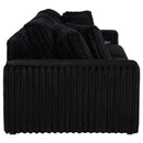 Clifford - Upholstered Dual Power Chaise Sofa - Black