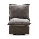 Detachable Single 360 Swivel Rocking Rocker, 360 Swivel Sofa Chair & Single Sofa Lounge, Comfortable Seating For Living Room & Bedroom Sofa 1 Piece