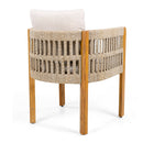 Outdoor Dining Chairs With Mix Rope Handles (Set of 2) by HouseOfZazla